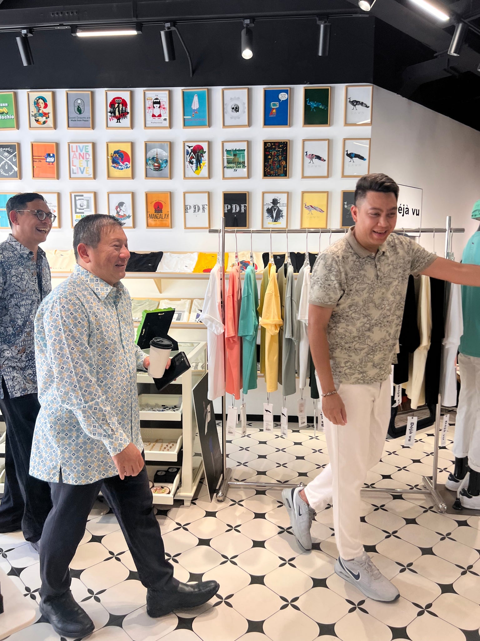 DAWN boutique store welcome Singapore Ambassador