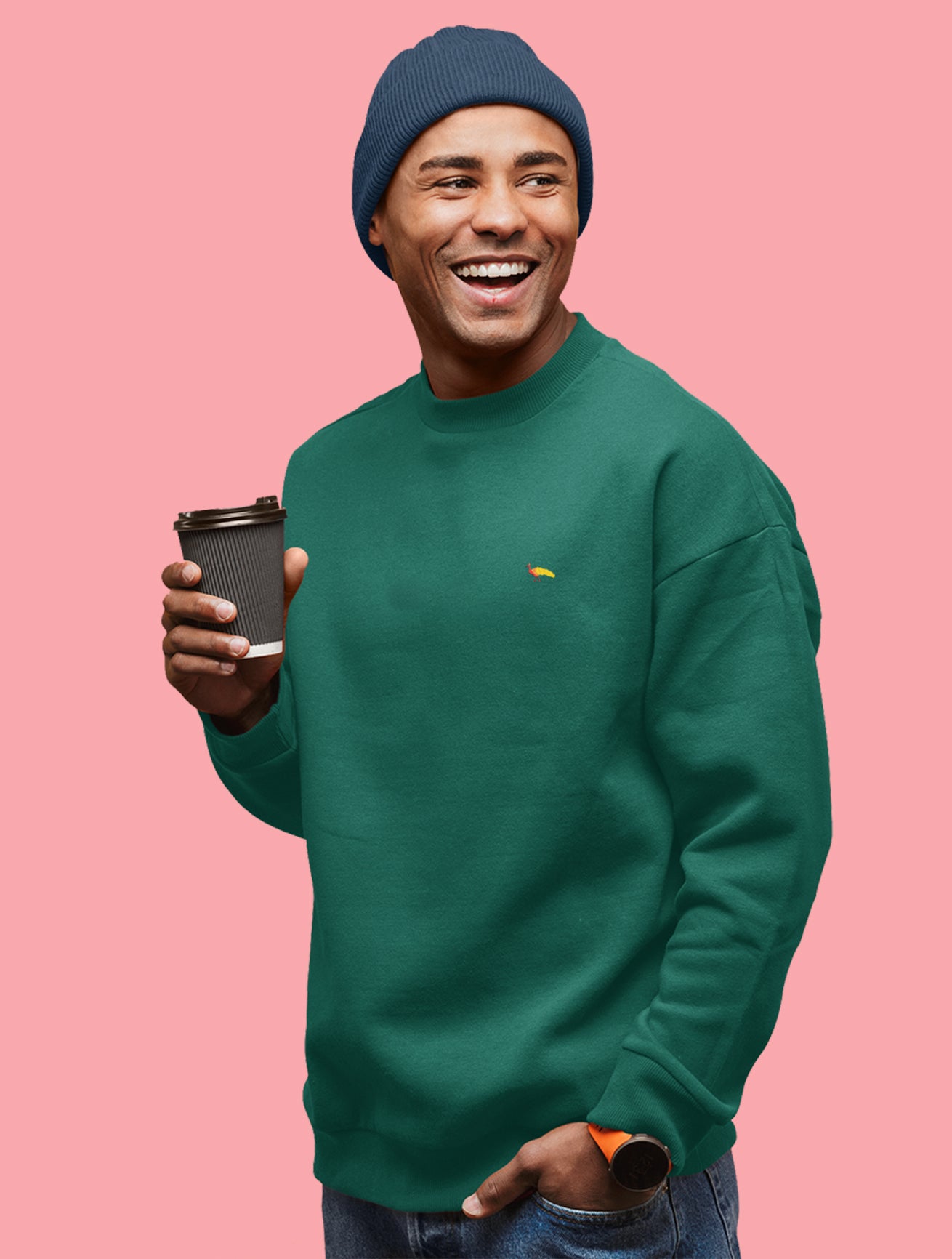 Dark Green Forest Winter Wear